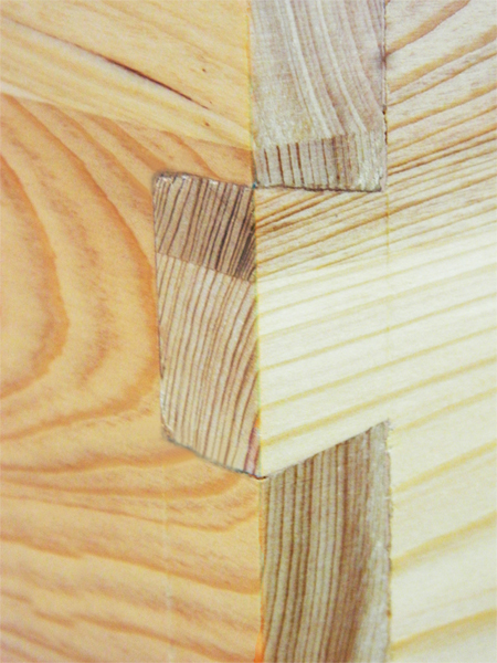 handcut dovetail